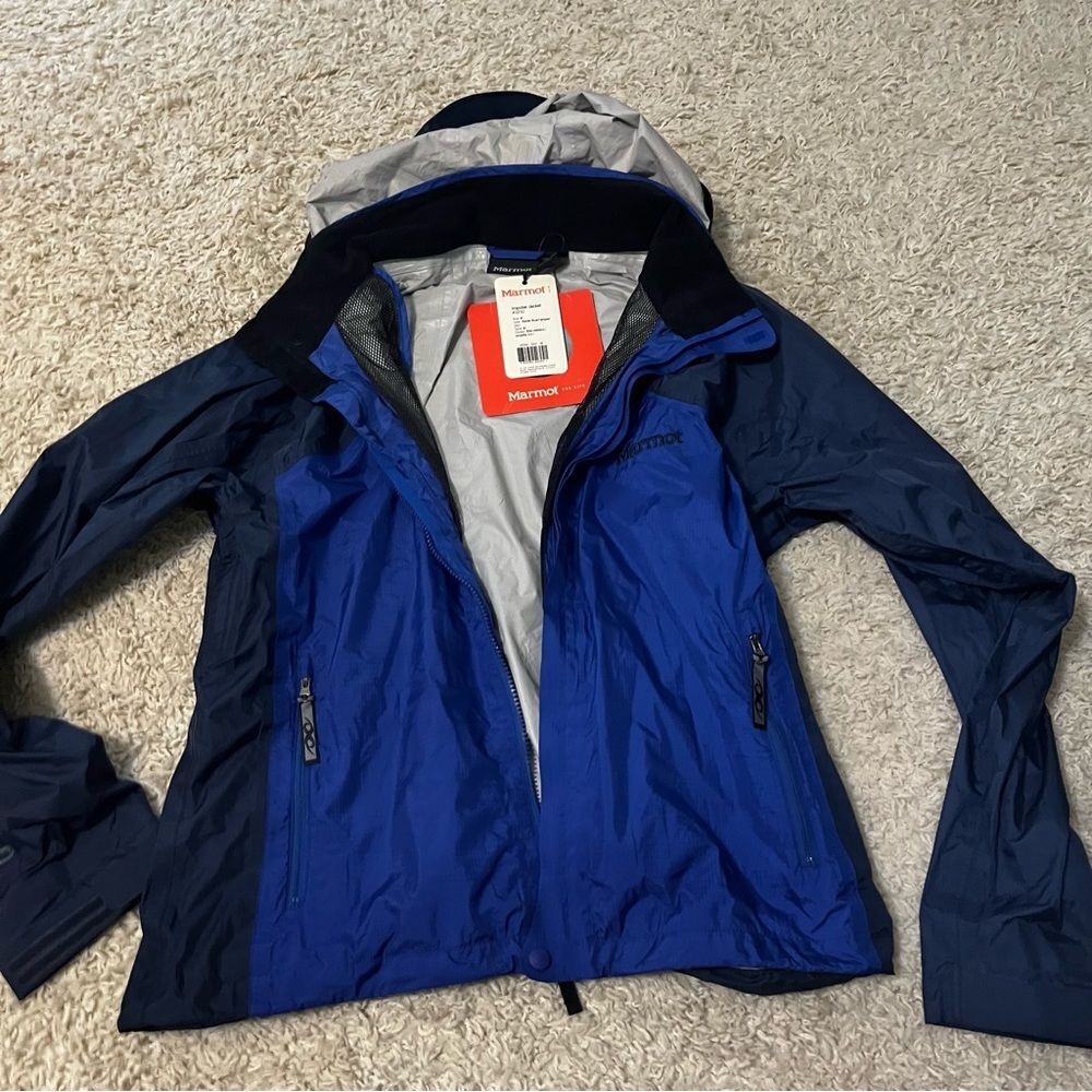 Marmot Blue Impulse Jacket size medium